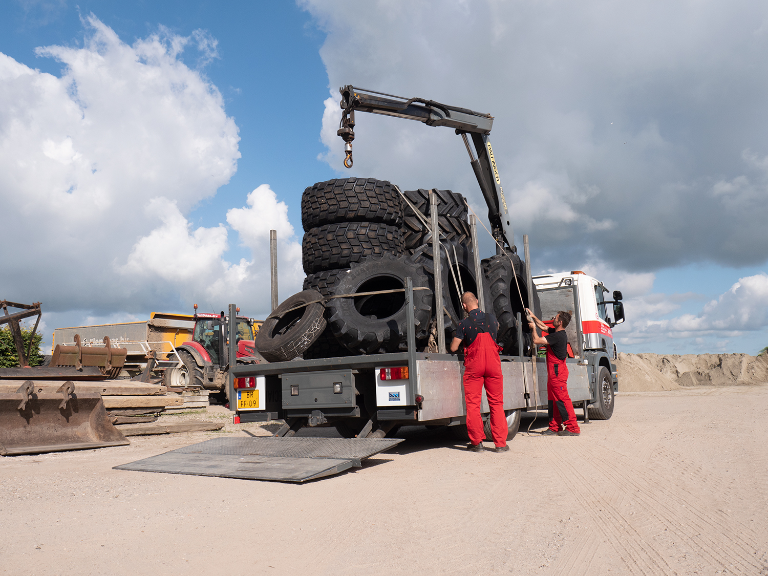 Tweedehands tractorbanden bieden veel voordelen